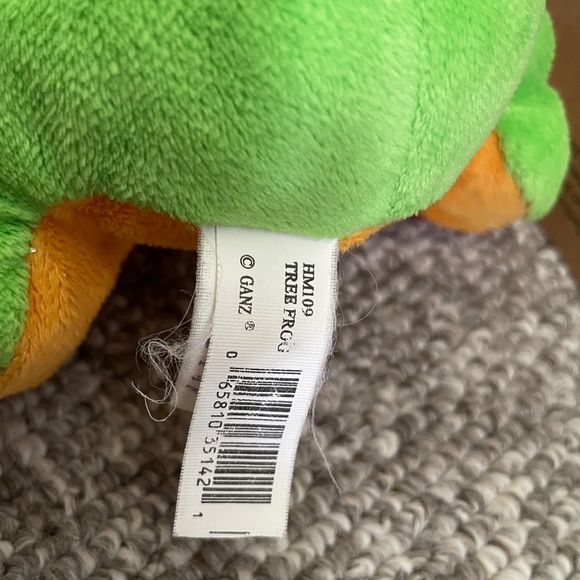 4/$25 Webkinz Tree Frog - Picture 3 of 4